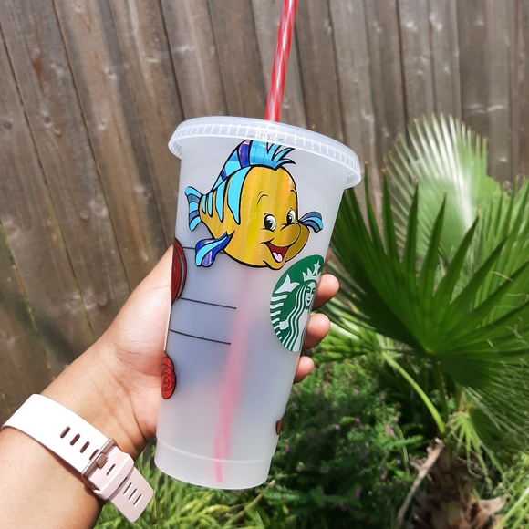 LITTLE MERMAID STARBUCKS CUP - Picture 2 of 4